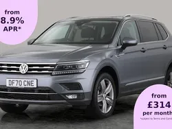 Grey Used 2020 VW Tiguan Allspace SEL SUV | £21,556 (Fair price)