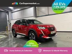 Red Used 2021 Peugeot e-2008 GTi SUV | £11,197 (Fair price)