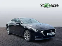 Black Used 2021 Mazda 3 Inclusive Sedan | £16,995 (Fair price)