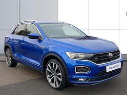 Blue Used 2021 VW T-Roc R-line SUV | £22,177 (Fair price)