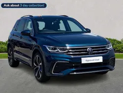 Blue Used 2023 VW Tiguan R-line SUV | £31,231 (Fair price)