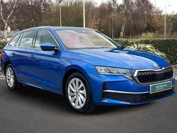 Race blue metallic Used 2025 Skoda Octavia SE L Estate | £26,700 (Expensive)