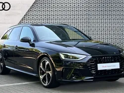 Black Used 2024 Audi A4 Black Edition Estate | £33,107 (Expensive)