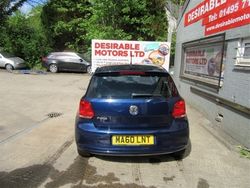 Blue Used 2010 VW Polo Hatchback | £4,995 (Fair price)