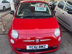 Red Used 2011 Fiat 500 Pop Hatchback | £1,995 (Fair price)