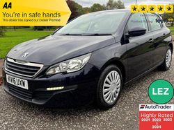 Blue Used 2016 Peugeot 308 Access Hatchback | £4,195 (Fair price)