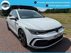 White Used 2023 VW Golf VIII R-line Hatchback | £23,990 (Expensive)