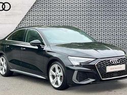 Black Used 2023 Audi A3 S-Line Sedan | £22,375 (Fair price)