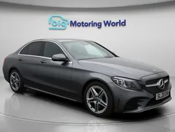 Grey Used 2020 Mercedes C300 AMG line Sedan | £20,500 (Good price)