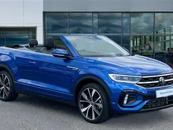 Blue Used 2024 VW T-Roc Cabriolet R-line Cabriolet | £32,553 (A bit pricey)