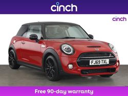 Red Used 2019 Mini Cooper S Exclusive Hatchback | £15,099 (Fair price)