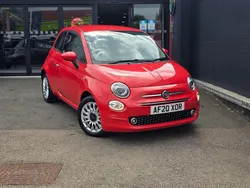 Glam coral Used 2020 Fiat 500 Lounge Hatchback | £9,399 (A bit pricey)