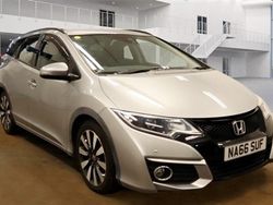 Silver Used 2016 Honda Civic SE Plus Estate | £11,990 (A bit pricey)