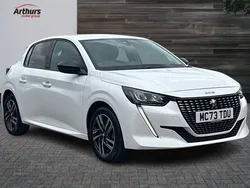 White Used 2023 Peugeot 208 Allure+ Hatchback | £15,297 (Fair price)