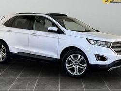 White Used 2017 Ford Edge Titanium SUV | £8,895 (Fair price)