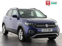 Blue Used 2021 VW T-Cross Active SUV | £15,299 (A bit pricey)