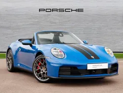 Lugano blue New 2025 Porsche 911 Carrera S Cabriolet | £139,990