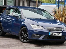 Blue Used 2017 Seat Leon Ecomotive Hatchback | £7,991 (Fair price)
