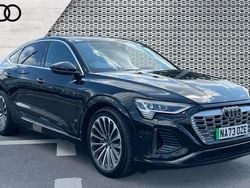 Black Used 2023 Audi Q8 e-tron S-Line SUV | £40,357 (Fair price)