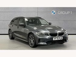 Grey Used 2020 BMW 320e Sport Line Estate | £22,795 (Expensive)