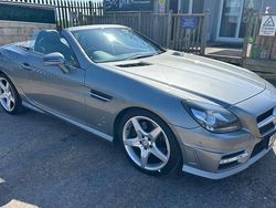Silver Used 2012 Mercedes SLK350 AMG Cabriolet | £6,999