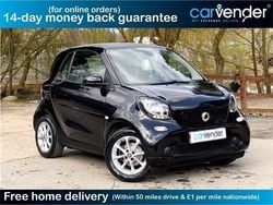Black Used 2016 Smart ForTwo Coupé Passion Coupe | £7,098 (Good price)