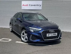 Navarra blue Used 2022 Audi A3 S-Line Sedan | £20,990 (Fair price)