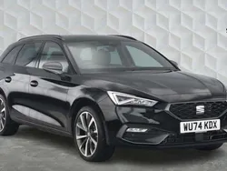 Black Used 2024 Seat Leon FR Sport Estate | £25,083 (Expensive)