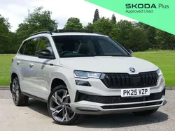 Grey Used 2025 Skoda Karoq SportLine SUV | £34,895 (Expensive)