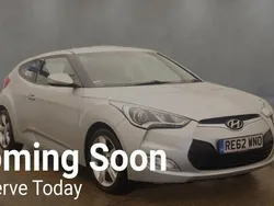 Silver Used 2012 Hyundai Veloster Hatchback | £5,999 (Fair price)
