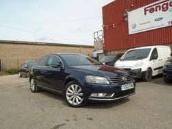 Blue Used 2013 VW Passat Highline Sedan | £2,950