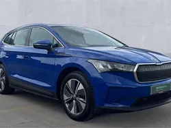 Blue Used 2021 Skoda Enyaq iV ecoSuite SUV | £20,538 (Fair price)