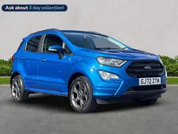 Blue Used 2022 Ford Ecosport ST-Line SUV | £11,999 (Good price)