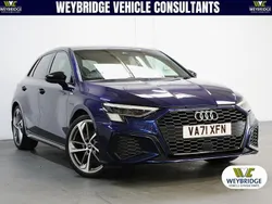 Blue Used 2021 Audi A3 Sportback Comfort Hatchback | £23,695 (Expensive)