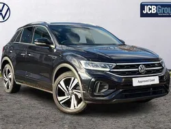 Black Used 2024 VW T-Roc R-line SUV | £27,490 (Fair price)