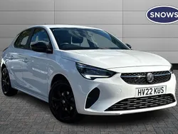 White Used 2022 Vauxhall Corsa Edition | £10,245 (Fair price)