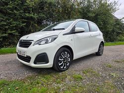 White Used 2016 Peugeot 108 Active Hatchback | £3,995 (Fair price)