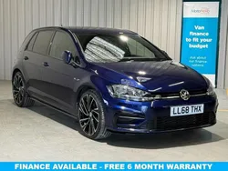Blue Used 2019 VW Golf VII R-line Hatchback | £17,250 (Good price)