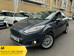 Grey Used 2014 Ford Fiesta Titanium Hatchback | £5,190 (Fair price)