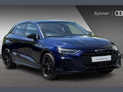 Blue Used 2025 Audi A3 e-tron Black Edition Hatchback | £34,500