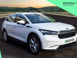 White Used 2024 Skoda Enyaq iV SUV | £28,500 (Good price)