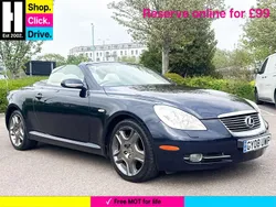 Blue Used 2008 Lexus SC430 Cabriolet | £6,500