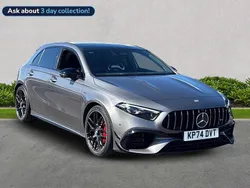 Grey Used 2024 Mercedes A45 AMG Hatchback | £51,257 (Expensive)