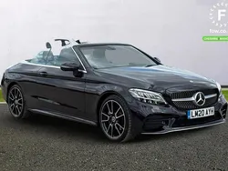 Black Used 2020 Mercedes C200 Active Cabriolet | £22,099 (Good price)