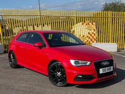 Red Used 2014 Audi A3 S-Line Hatchback | £7,794 (Fair price)