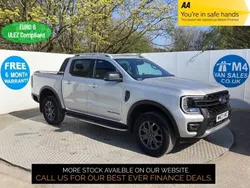 Moondust silver (metallic paint) Used 2023 Ford Ranger Wildtrack Pickup | £29,995 (Fair price)