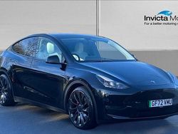 Black Used 2022 Tesla Model Y Performance SUV | £29,750 (Fair price)