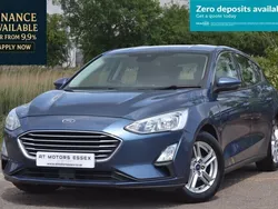 Blue Used 2018 Ford Focus Zetec Hatchback | £6,900 (Fair price)
