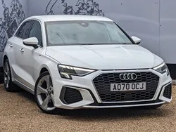White Used 2020 Audi A3 S-Line Hatchback | £16,995 (Fair price)