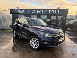 Blue Used 2014 VW Tiguan Match SUV | £5,795 (Fair price)